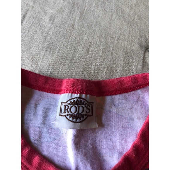 VINTAGE : 80’s Horse cropped high low tank top XS - Picture 3 of 5